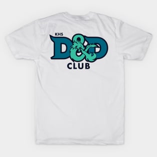 KHS D&D Club (Back and Left Chest Light) T-Shirt